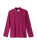 Men's Adaptive Open Back Polo Shirt with Long Sleeves - Silverts 13