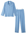 Women's Open Back Top & Pull-On Pant Polka Dot Pajama Set - Silverts 1