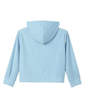 Women's Soft Corduroy Rib Magnetic Button Hoodie - Silverts 4