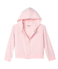 Women's Soft Corduroy Rib Magnetic Button Hoodie - Silverts 6