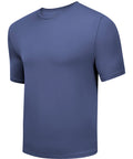 Men's Bamboo Rayon Crew Neck Tee Shirt - Single
