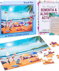 Dementia Puzzle 36 Large Pieces Jigsaw – Beach Fun
