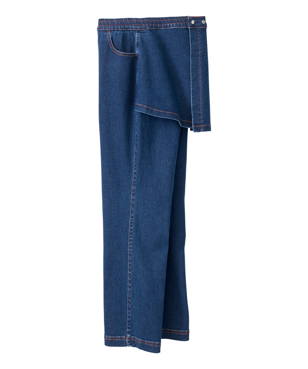 Women's Open Back Jeans