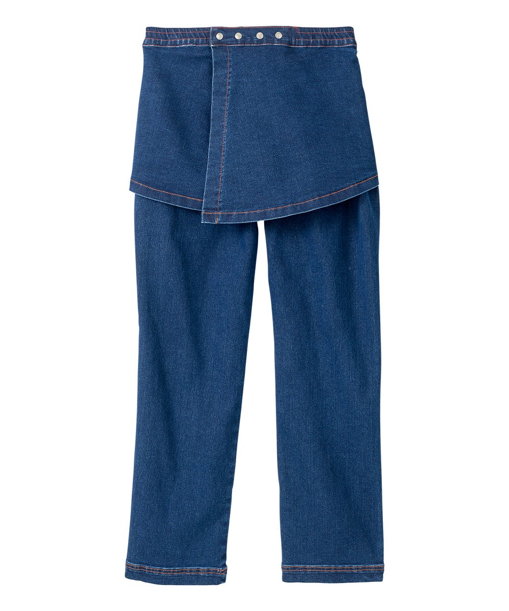 Women's Open Back Jeans