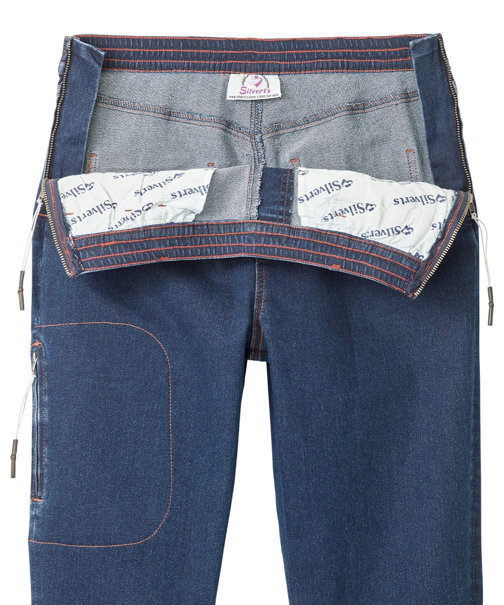 Women's Adaptive Side Zip Jeans