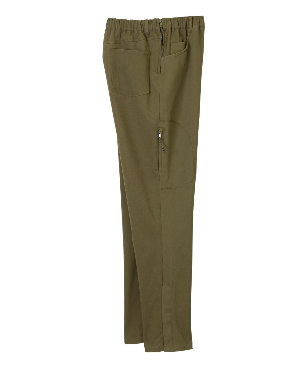 Men's Self Dressing Side Zip Pant - Clearance
