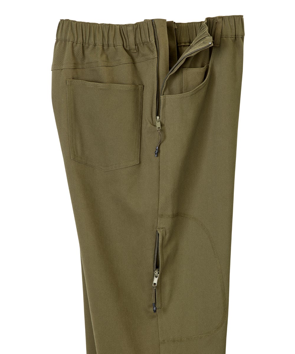 Men's Self Dressing Side Zip Pant - Clearance