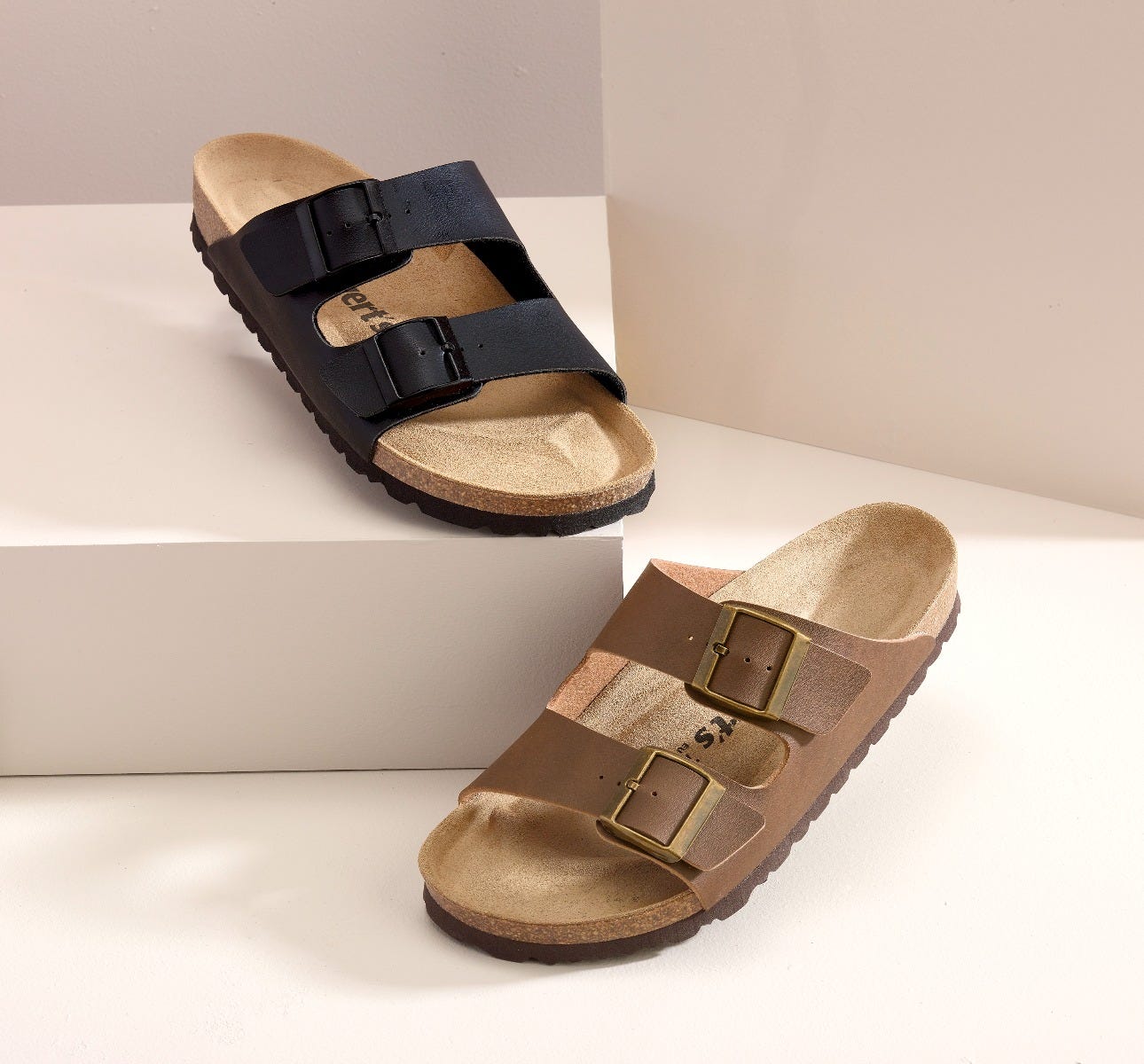 Womens Slip-On Shock-Absorbing Adjustable Sandal Shoes