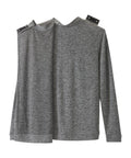 Men's Open Back Knit Cardigan
