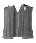 Men's Open Back Knit Cardigan