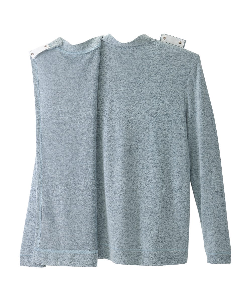 Men's Open Back Knit Cardigan