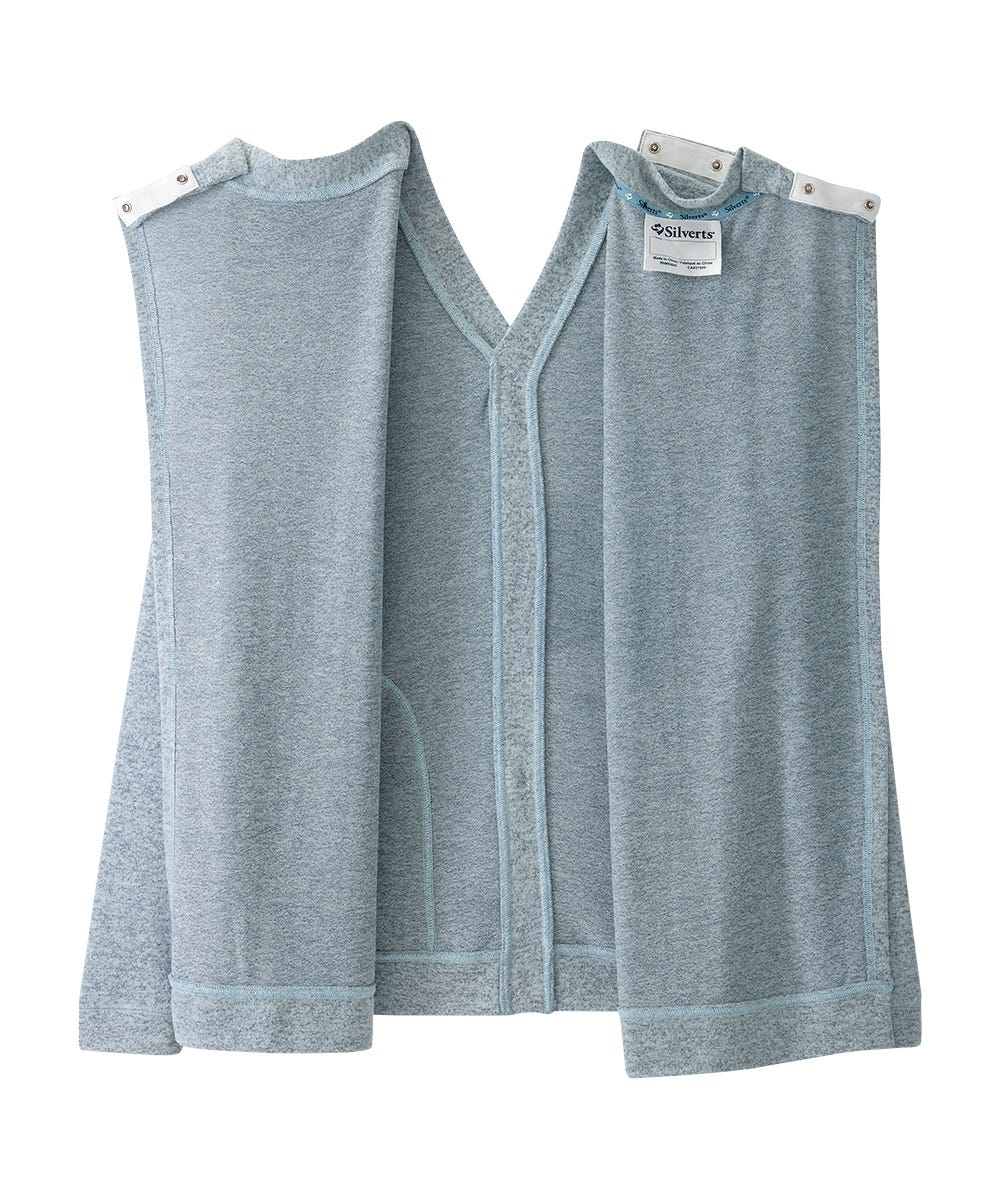 Men's Open Back Knit Cardigan