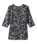 Women's Open Back Gathered Scoop Neck Top