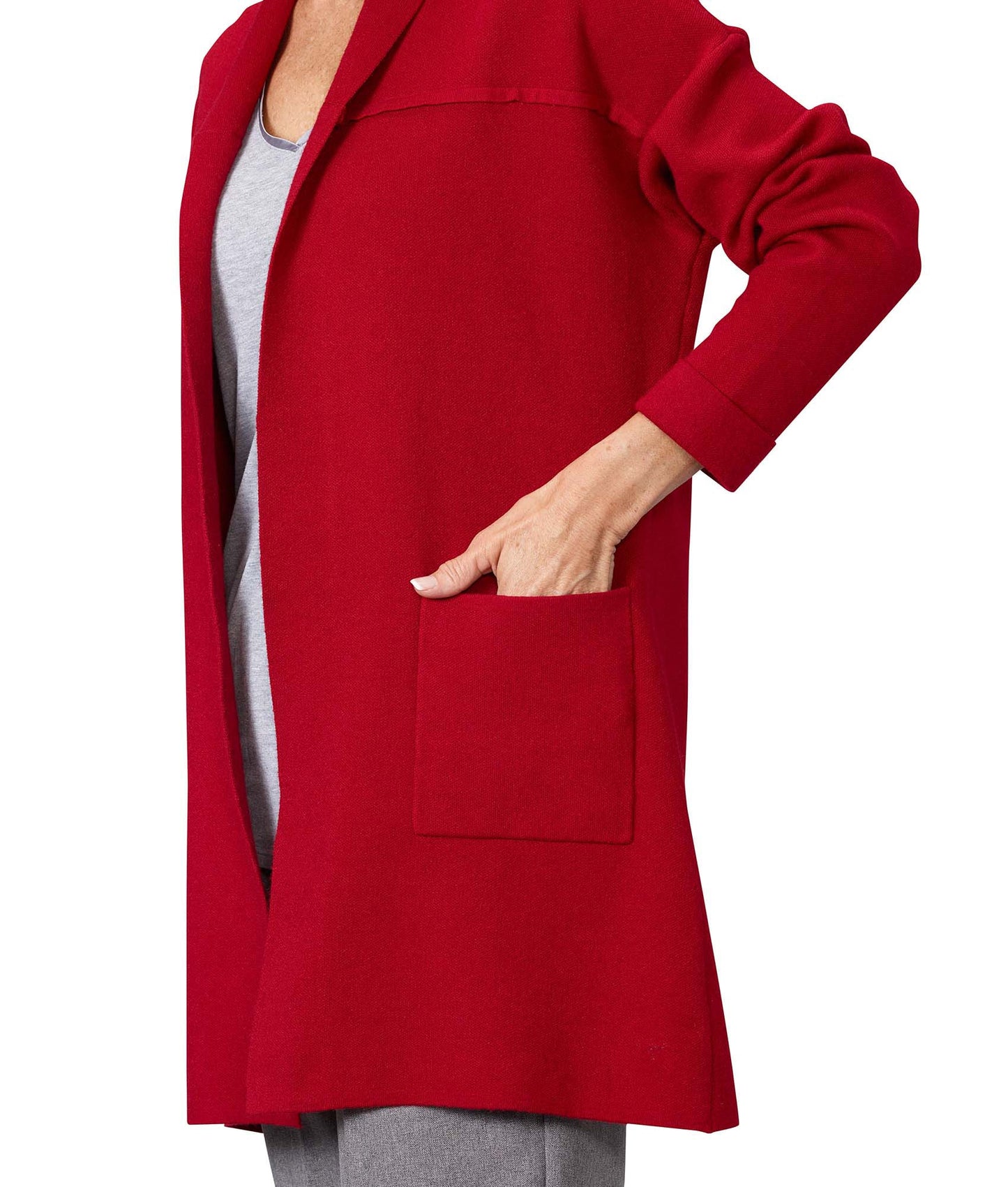 Women's 3/4 Length Sleeve Cardigan Sweater