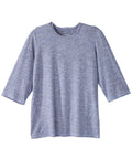 Women's Open Back Active Crew Neck Top