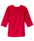 Women's Open Back Active Crew Neck Top