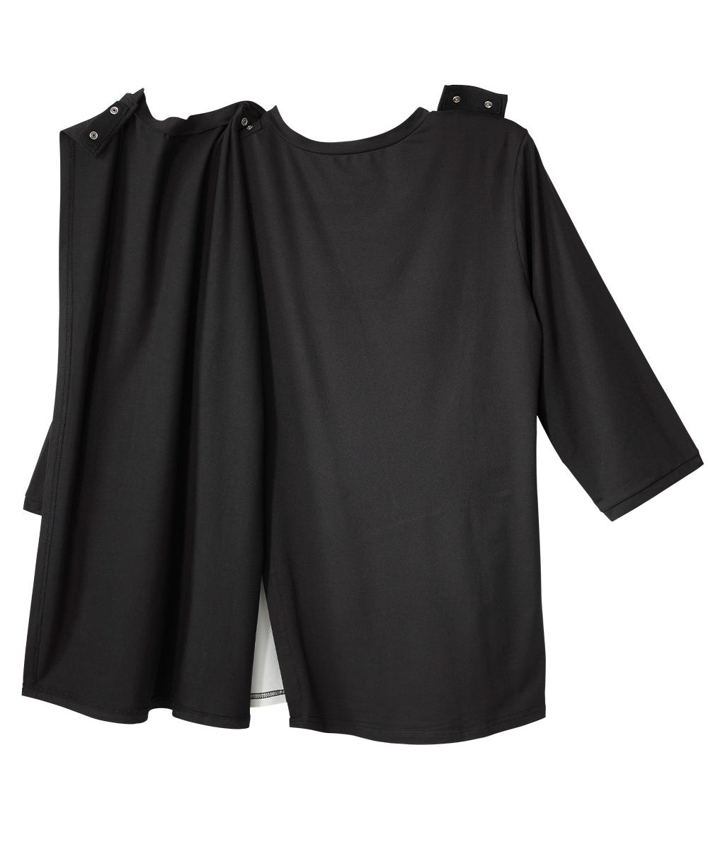 Women's Open Back Color Block Top