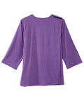 Women's Open Back Criss Cross Neckline Top