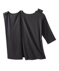 Women's Open Back Criss Cross Neckline Top