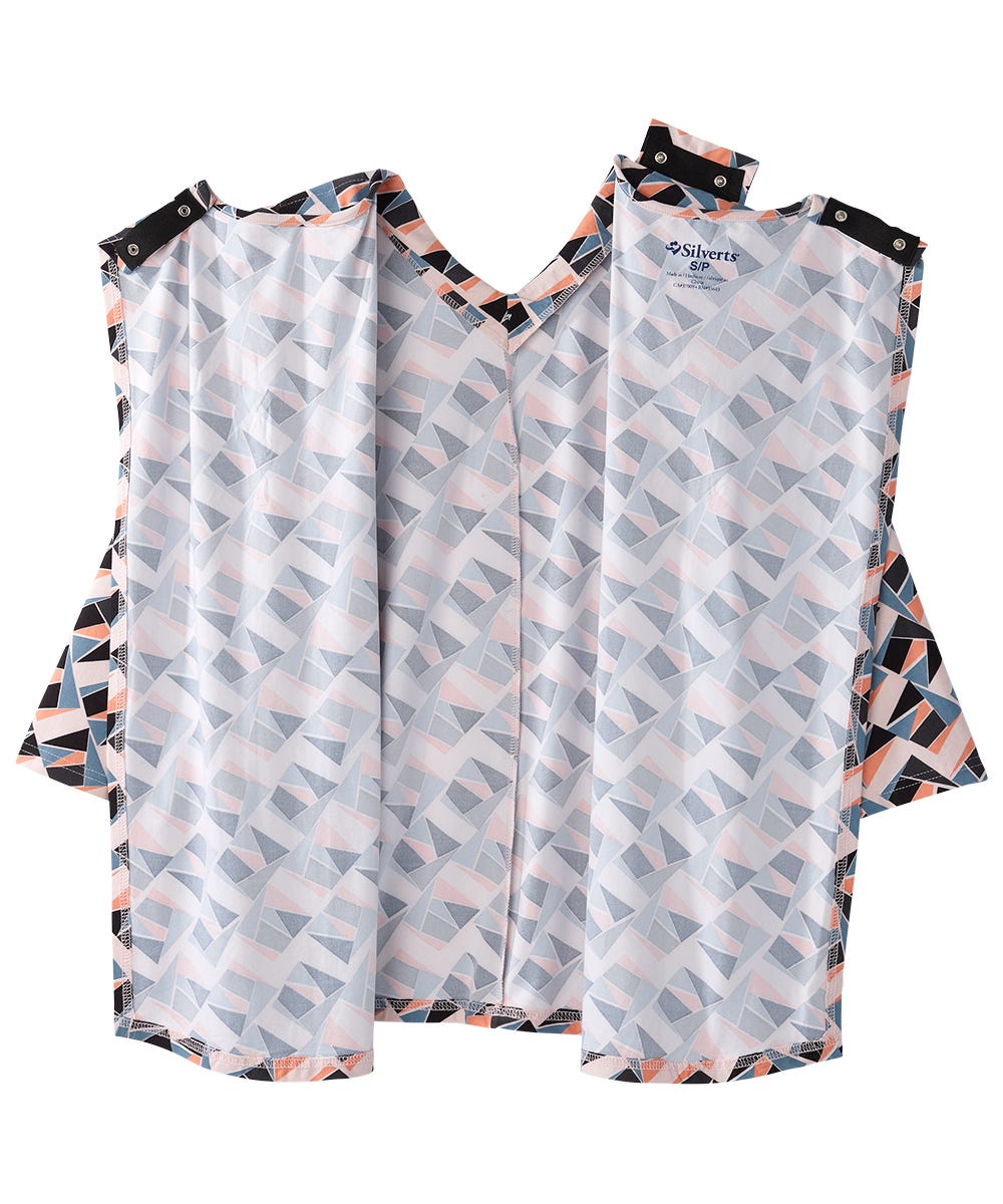 Women's Open Back Faux Button Top - Clearance