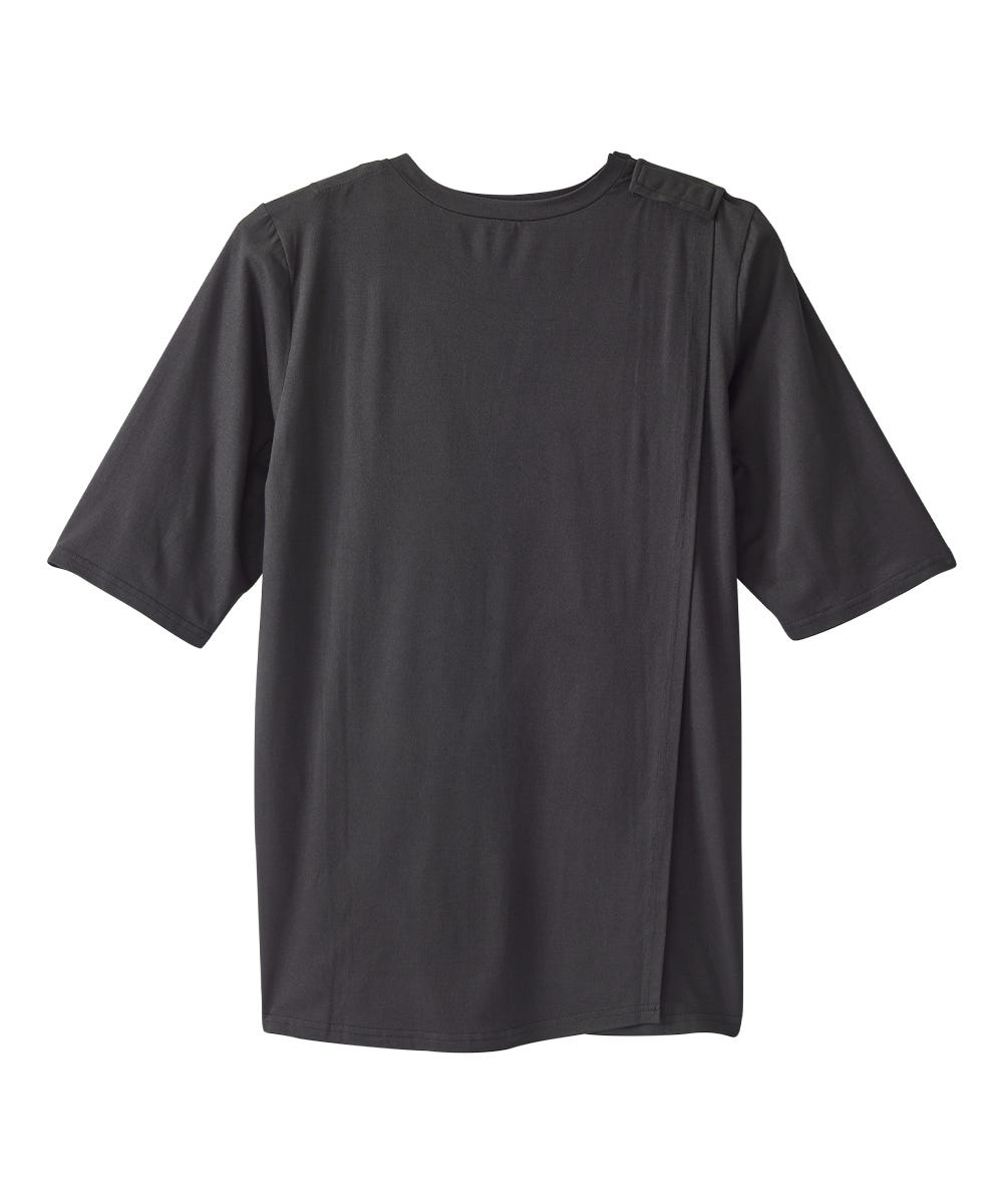 Women's Open Back Embroidered T-Shirt