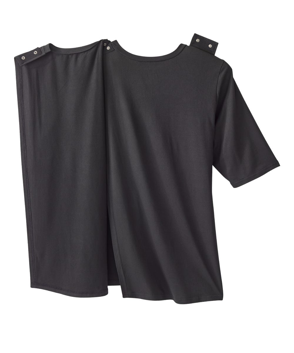 Women's Open Back Embroidered T-Shirt