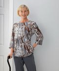 Women's Open Back High-Low Top - Clearance