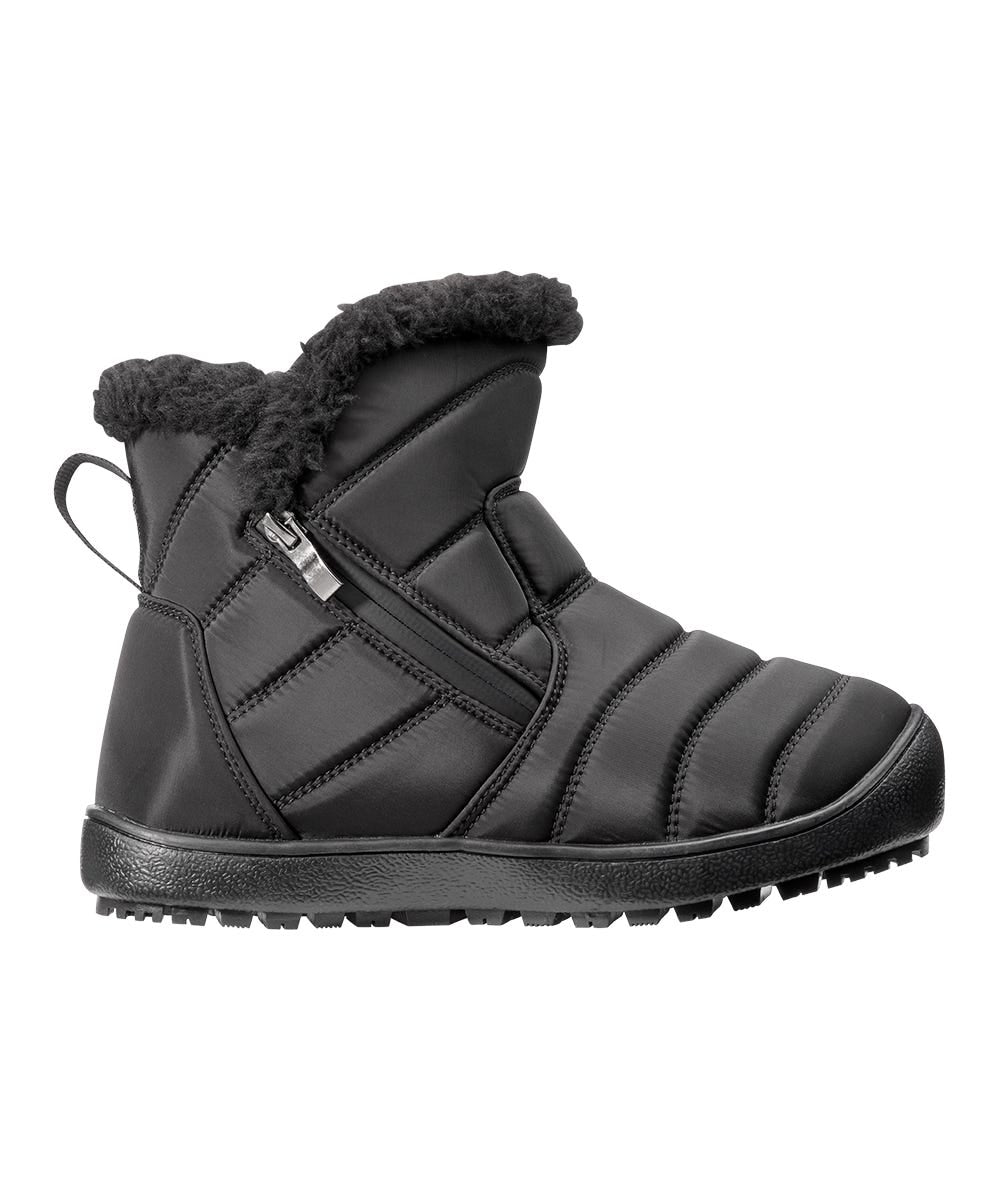 Women's Extra Wide Easy Dual Zipper Winter Boot