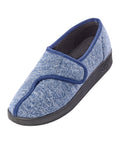 Women’s Soft Slippers with Easy Closures – Adjustable Fit (Regular to Extra Wide)