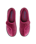 Women’s Soft Slippers with Easy Closures – Adjustable Fit (Regular to Extra Wide)