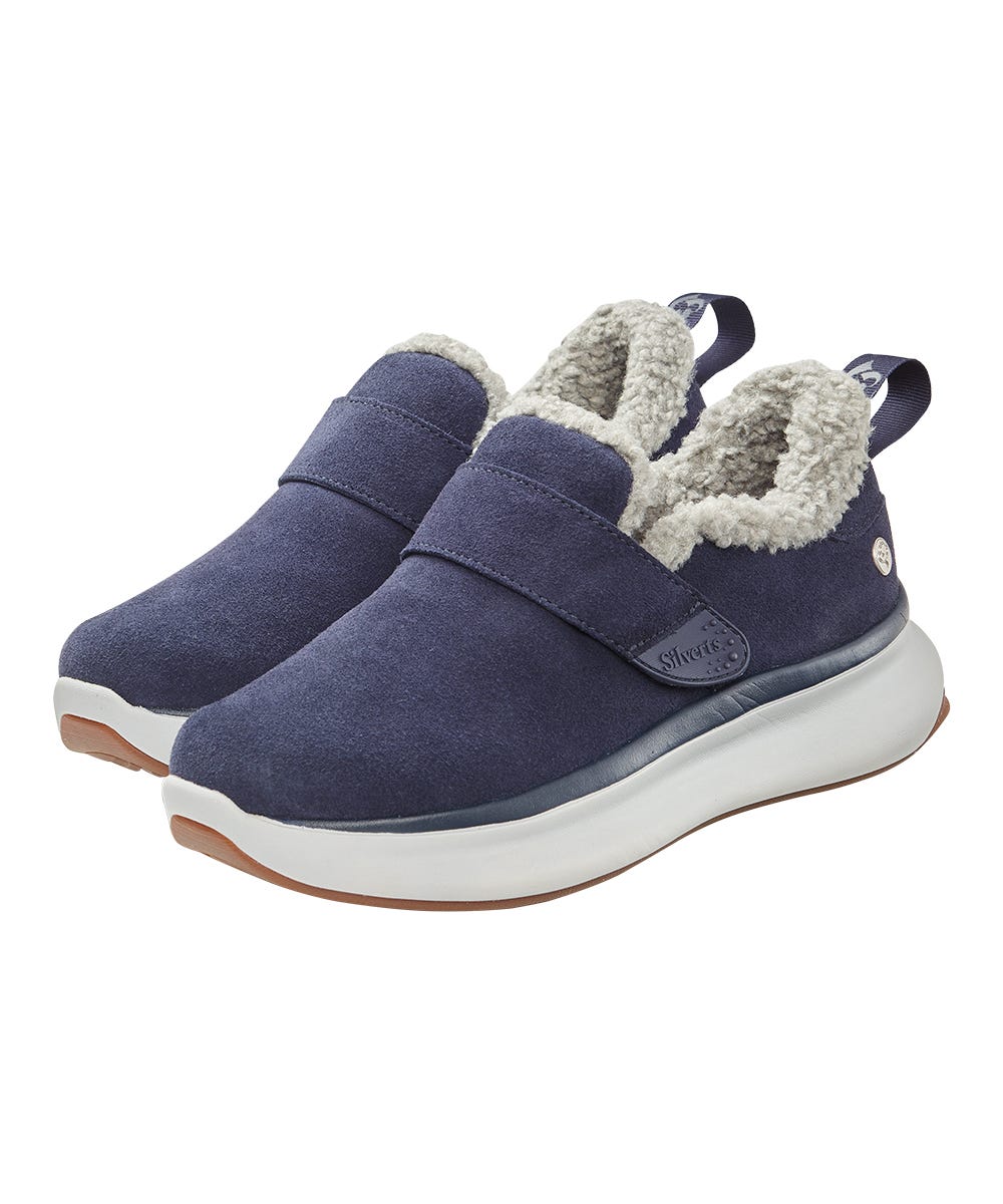 Women's Extra Wide Comfort Shoes with Sherpa Lining