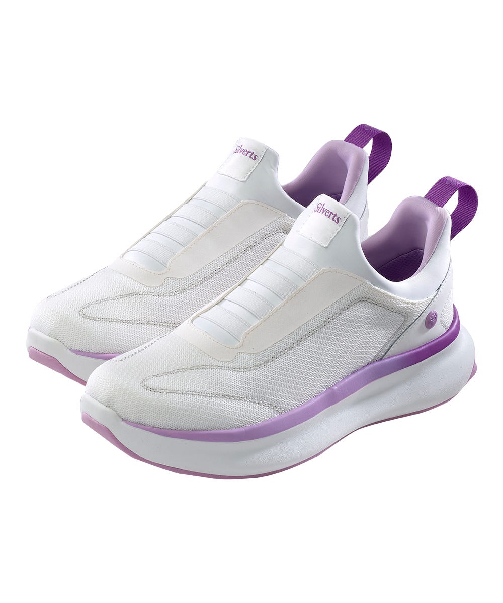 Women's Extra Wide Comfortable Slip On Sneakers Without Laces