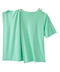 Women's Open Back Embellished Top - Silverts 27