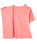 Women's Open Back Embellished Top - Silverts 30