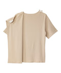 Women's Open Back Embellished Top