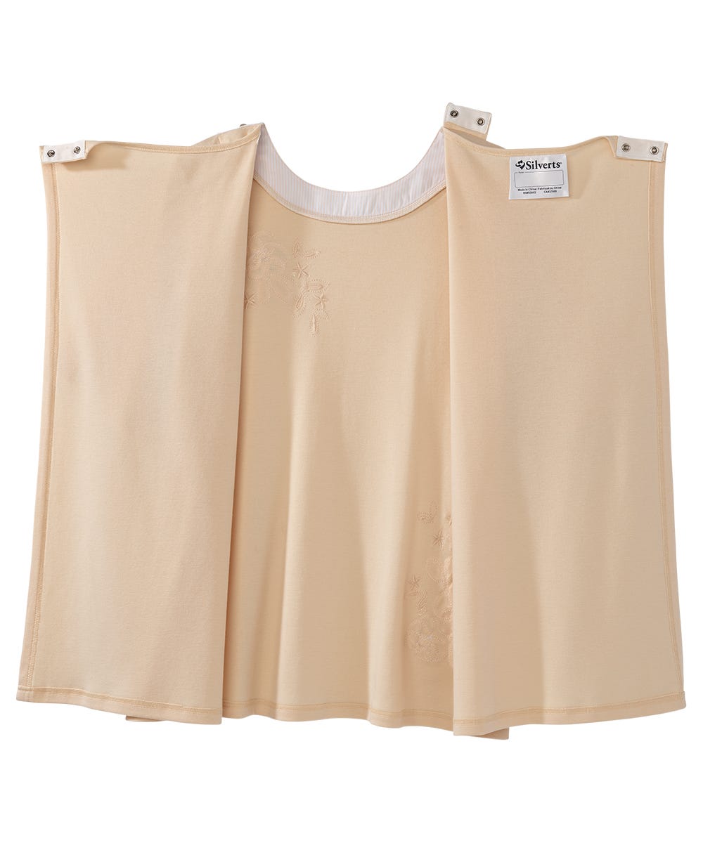 Women's Open Back Top with Embroidery Detail