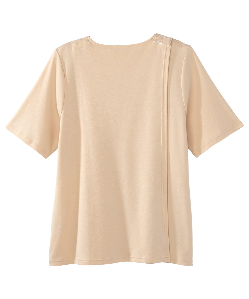 Women's Open Back Top with Embroidery Detail