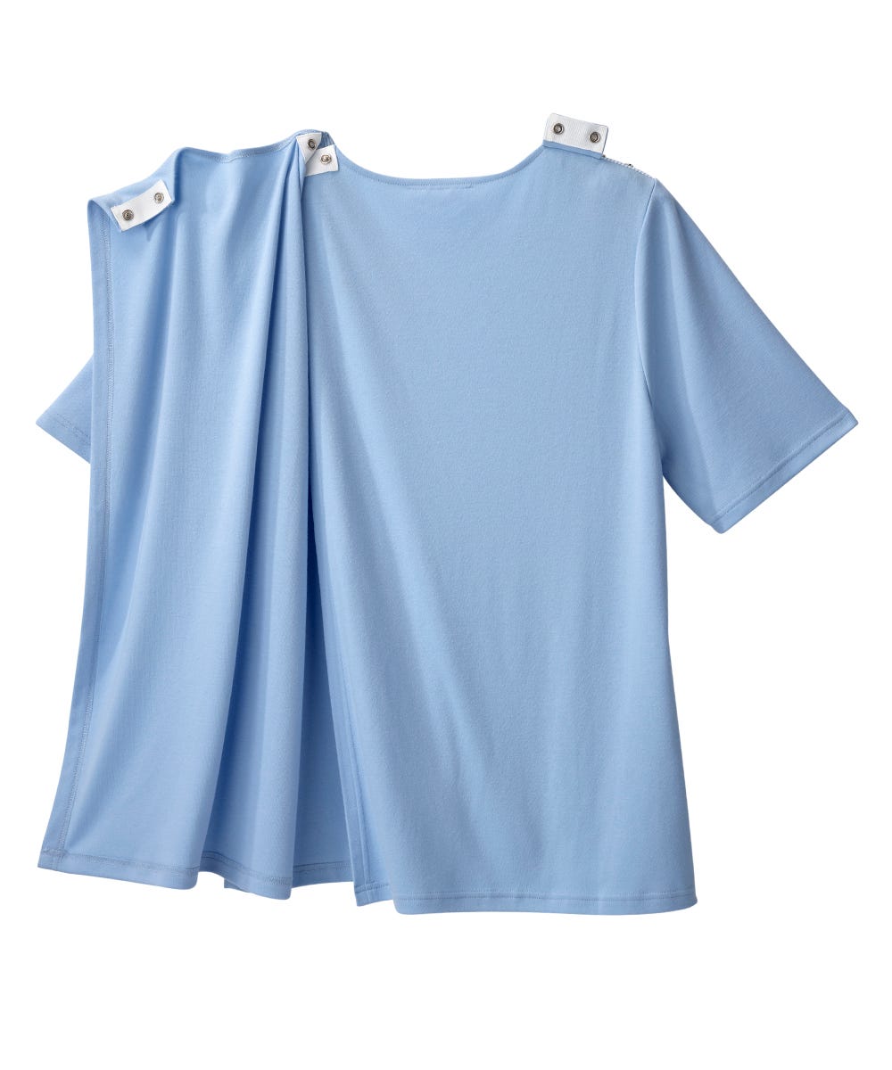 Women's Open Back Top with Embroidery Detail