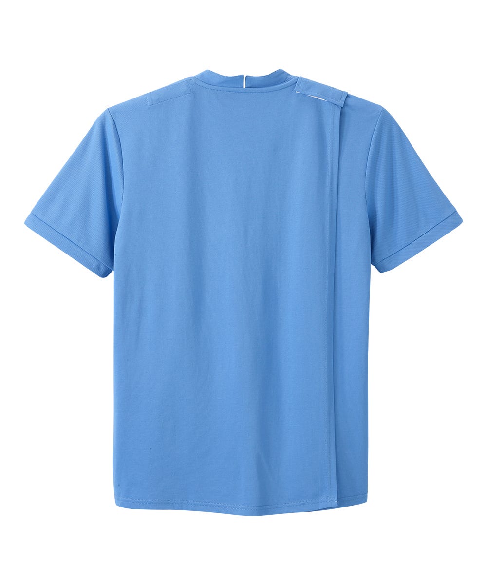 Men's Open Back Henley T-Shirt