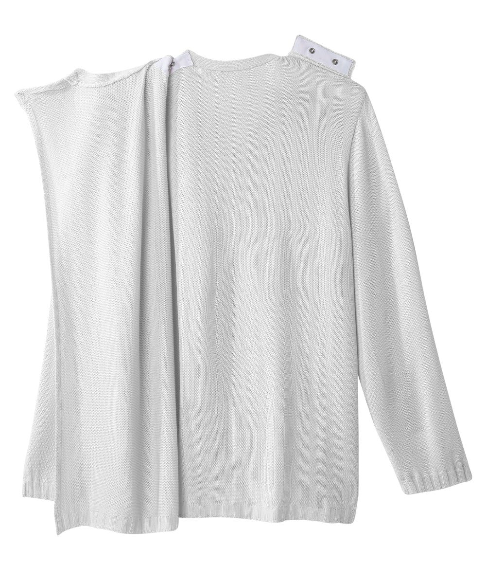 Women's Adaptive Open Back Flower Cardigan