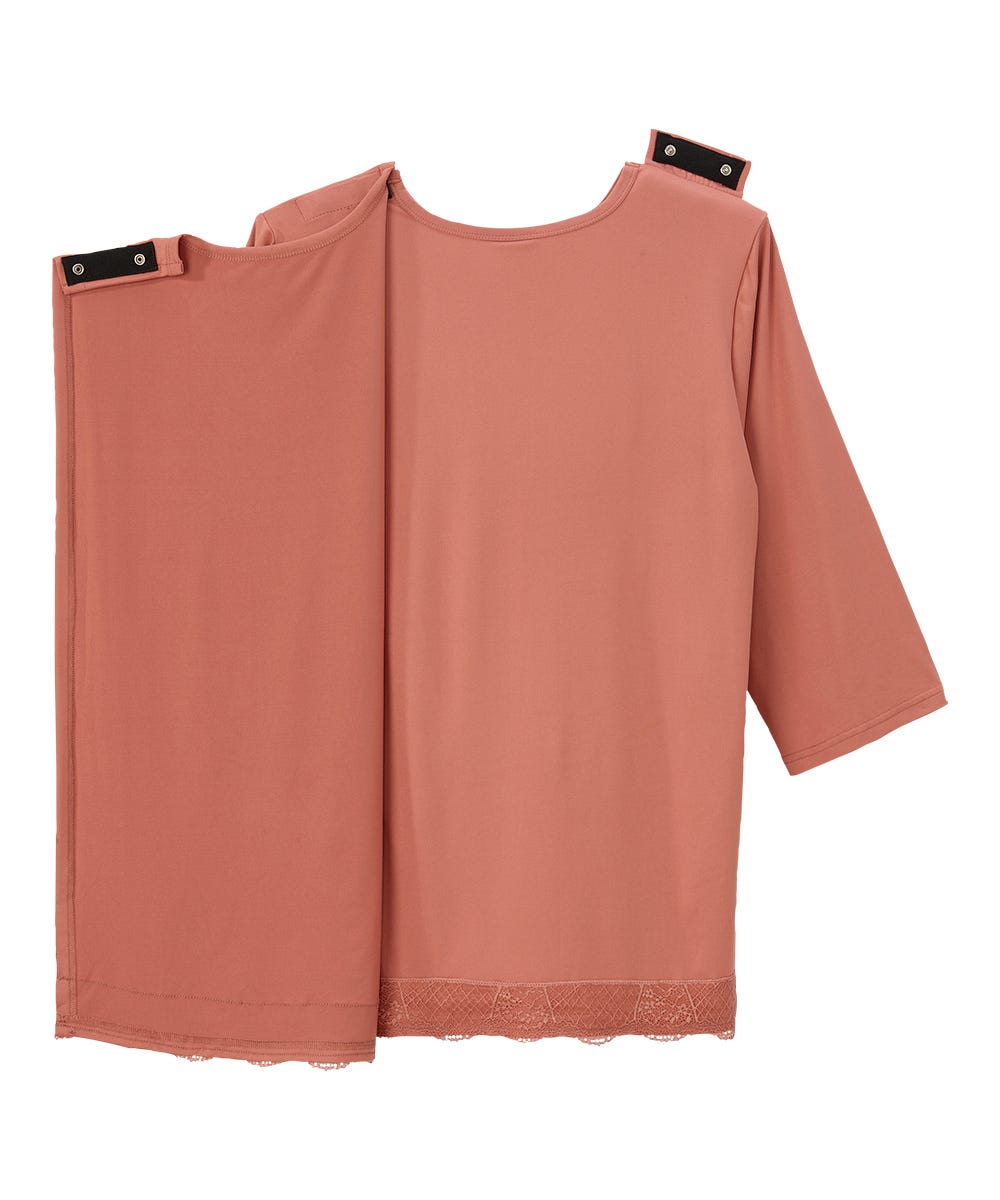 Women's Open Back Lace V-Neck Top