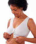 Women's Adaptive Front Snap Closure Bra - Silverts 9