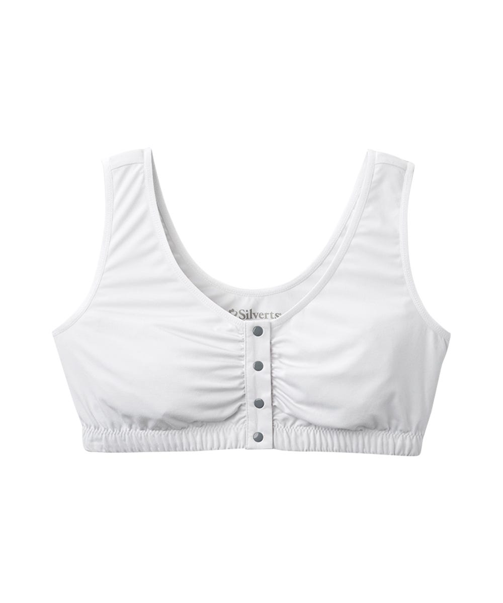 Women's Adaptive Front Snap Closure Bra - Clearance