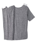 Men's Open Back V-Neck Pocket T-Shirt