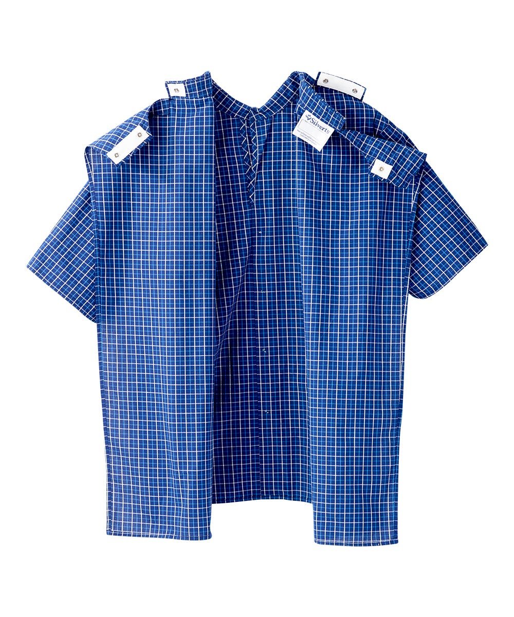 Men's Open Back Classic Short Sleeve Shirt