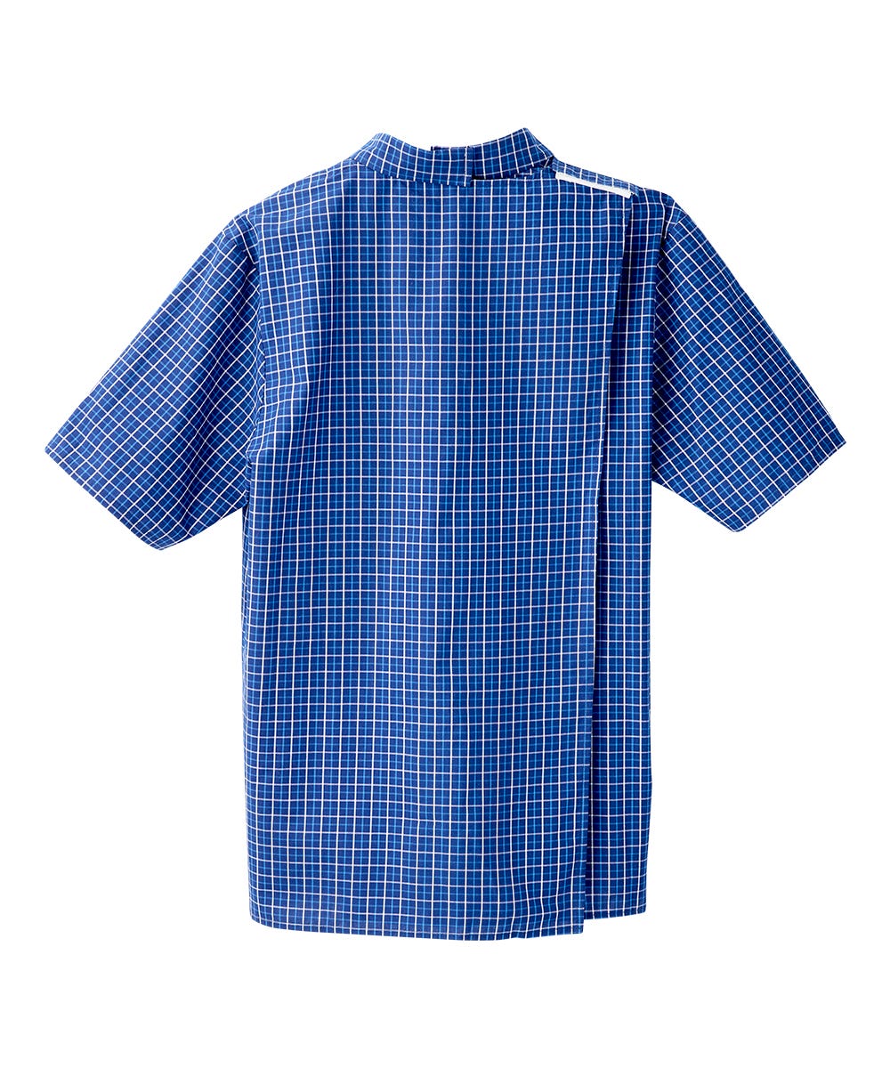 Men's Open Back Classic Short Sleeve Shirt