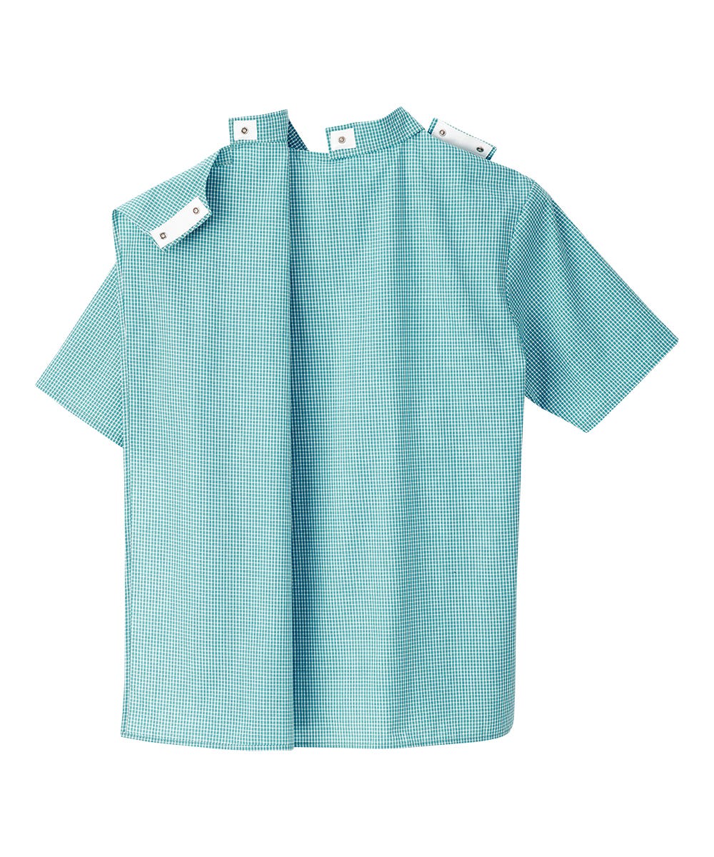 Men's Open Back Classic Short Sleeve Shirt