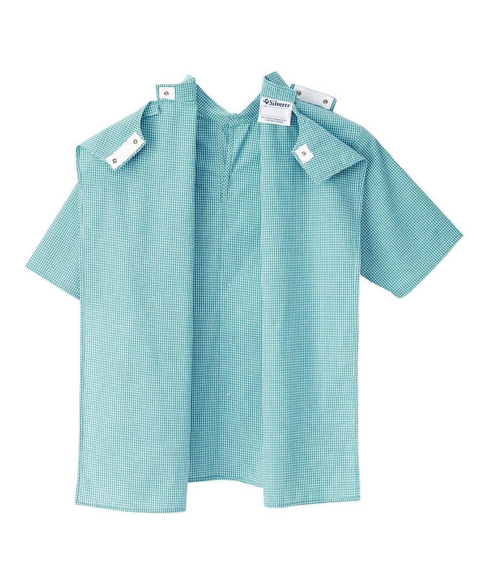Men's Open Back Classic Short Sleeve Shirt