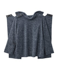 Women's Open Back Cowl Neck Top