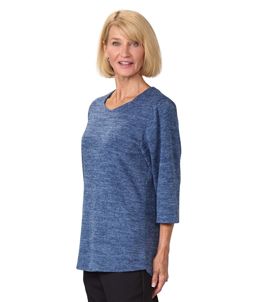 Women's Open Back Diamond Neck Top